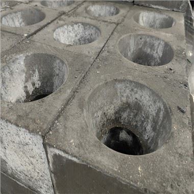 Tulenkestävä Tundish Well Block lämpöiskun kesto